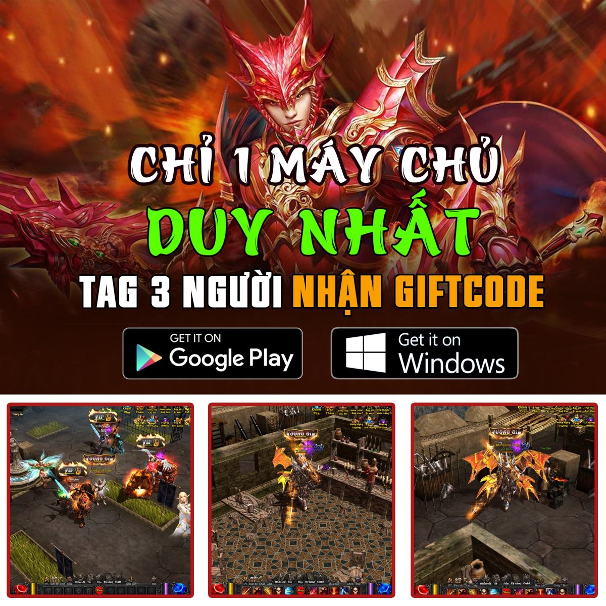 1 MÁY CHỦ DUY NHẤT